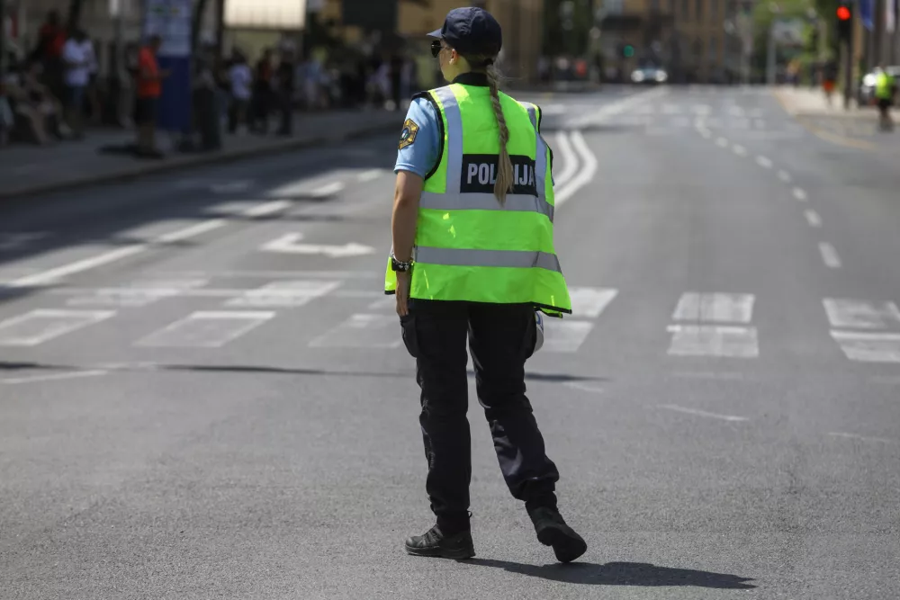 05.06.2025 - Simbolična fotografija Policija - prometna nesteča - policijski trakFoto: Luka Cjuha / Foto: Luka Cjuha