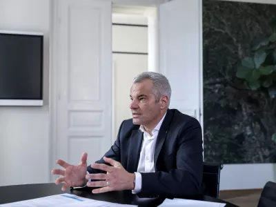 - 11.03.2025 - župan Maribora, Saša Arsenovič//FOTO: Jaka GasarOPOMBA: ZA OBJEKTIV - INTERVJU