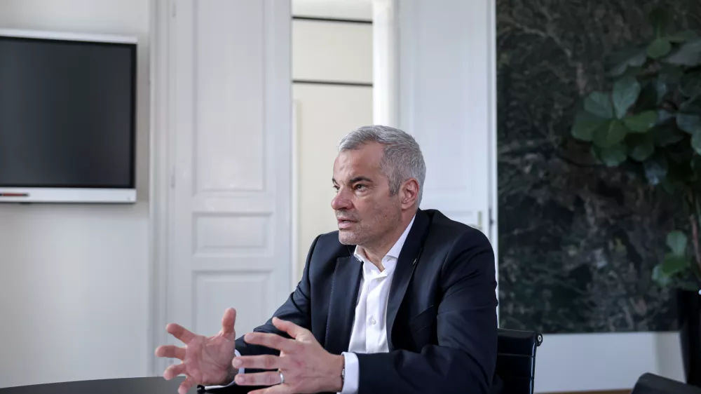 - 11.03.2025 - župan Maribora, Saša Arsenovič//FOTO: Jaka GasarOPOMBA: ZA OBJEKTIV - INTERVJU