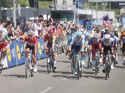 Dirka po Sloveniji, konec prve etape