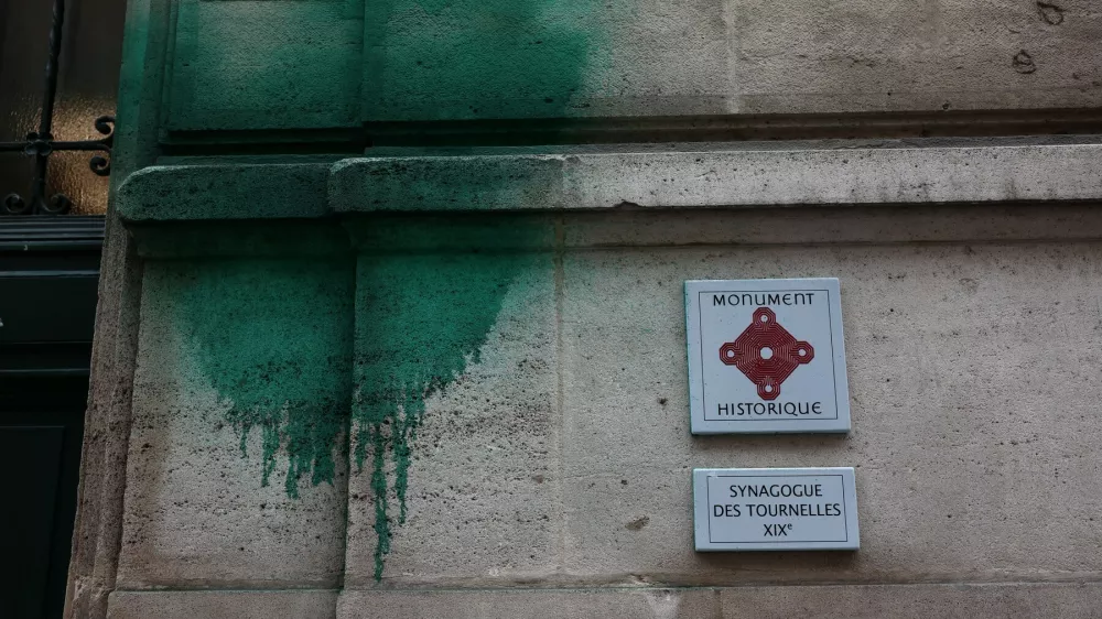 Vandalizem na judovskih objektih v Parizu