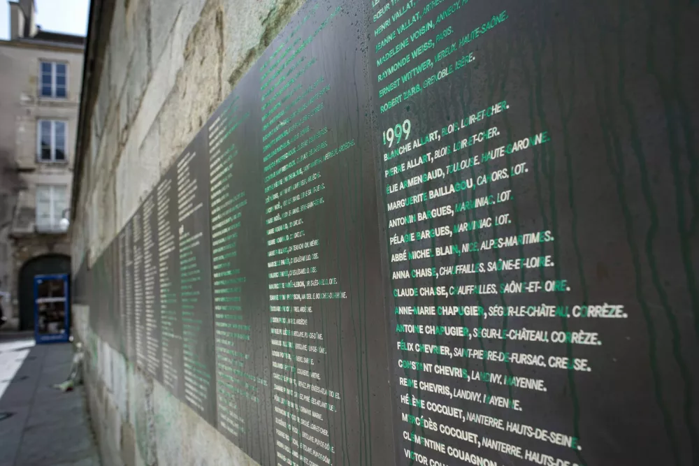 Vandalizem na judovskih objektih v Parizu