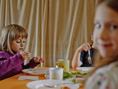 prehrana- Vrtec Črnuče - zavod za predšolsko vzgojo - predšolski otroci - //FOTO: Tomaž Zajelšnik