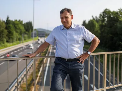 12.06.2025. - Andrej Ribič, Predsednik uprave DARSa.//FOTO: Bojan VelikonjaOPOMBA: ZA OBJAVO V OBJEKTIVU!!! / Foto: Bojan Velikonja