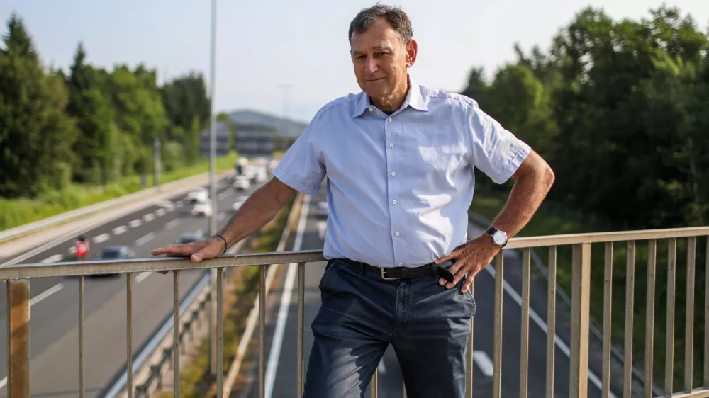 12.06.2025. - Andrej Ribič, Predsednik uprave DARSa.//FOTO: Bojan VelikonjaOPOMBA: ZA OBJAVO V OBJEKTIVU!!! / Foto: Bojan Velikonja