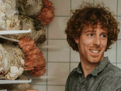 Miha Grulja: Tega, da gobe pozdravijo kakšno bolezen, ne smeš trditi, vemo pa, kakšne učinkovine določene gobe vsebujejo in kako te določene učinkovine vplivajo na določene bolezni. F osebni arhiv