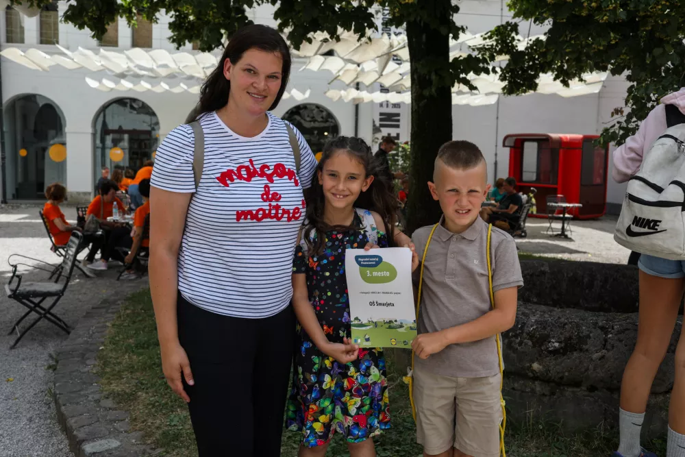 - 06.06.2025. - Akcija in podelitev nagrad Hrana ni za tjavendan, namenjena ozaveščanju o prevelikih količinah zavržene hrane.//FOTO: Bojan Velikonja