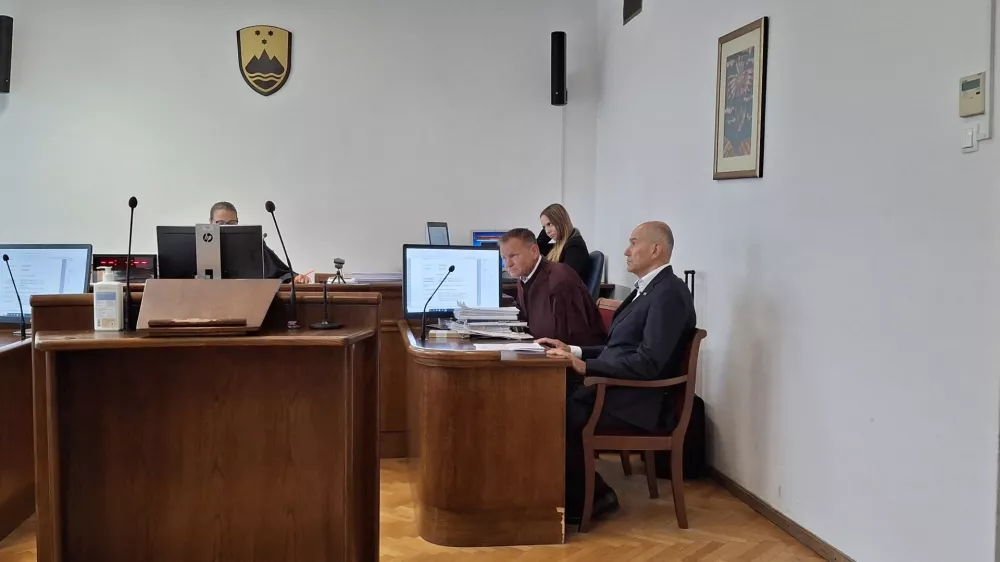 Janez Janša Franci Matoz