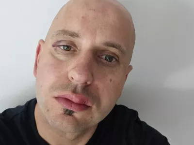 Samo Pogorelc, ribnica, napad