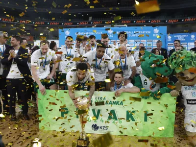 09.06.2025 Košarka Cedevita Olimpija - Krka finaleFoto: Luka Cjuha