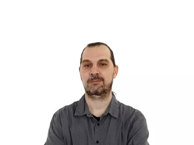 Gregor ButalaZA ONLINE - Redakcija Dnevnik 2024 - portreti za komentarje in kolumne - kolumnisti - komentatorji – novinarji - portret //FOTO: Luka Cjuha