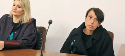 Maribor - Okrožno sodišče - Sodstvo - Sojenje - Zadeva Aleš Tihec - Irena Tihec na zatožni klopi - Vesna Györkös Žnidar - - Avtor: Andrej Petelinšek