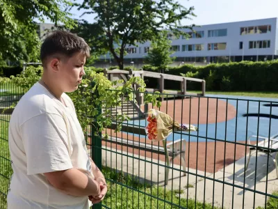 Gradec, streljanje na gimnazijiFoto: Špela Ferlin