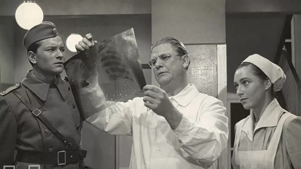 Andrej Kurent, Stane Sever, Julka StaričTrenutki odločitve Režija: František Čap / Foto: Fotograf: Lado Sazonov