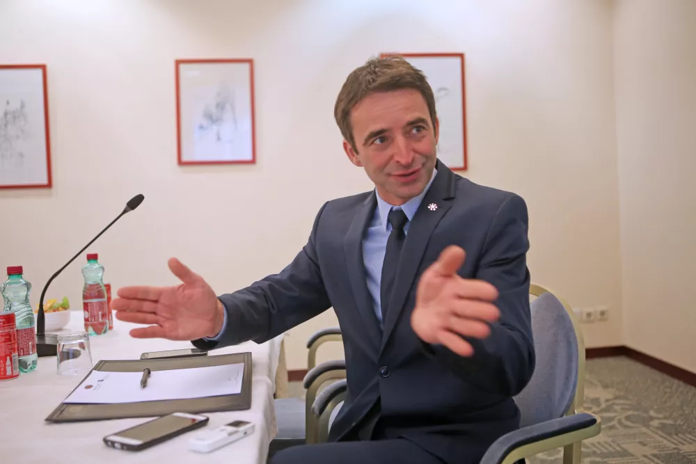 ﻿- 23.01.2018 – Franci Petek, direktor Smučarske zveze Slovenije (SZS)- vodja slovenske reprezentance na zimskih olimpijskih igrah v Pjongčangu 2018//FOTO: Tomaž Skale / Foto: Tomaz Skale