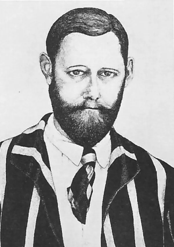 Spencer Gore, zmagovalec prvega teniškega prvenstva v Wimbledonu. / Foto: Wikipedija