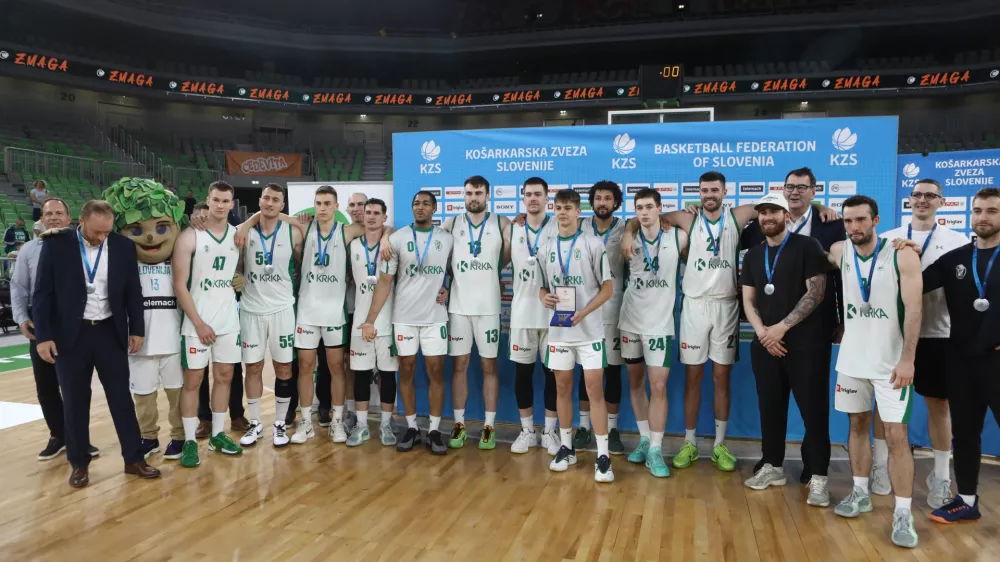 09.06.2025 Košarka Cedevita Olimpija - Krka finaleFoto: Luka Cjuha