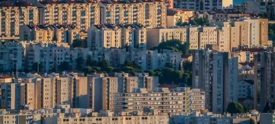 08.05.2025. Klis - Pogled iz Klisa na grad Split u poslijepodnevnim satima. Photo: Zvonimir Barisin/PIXSELL
