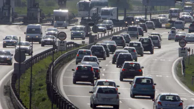 - Gneča na avtocesti Ljubljana Koper  //FOTO: Jaka Adamič