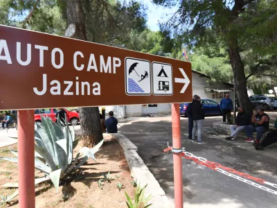 05.05.2025., Tisno - Autokamp Jazina u Tisnom. Photo: Hrvoje Jelavic/PIXSELL