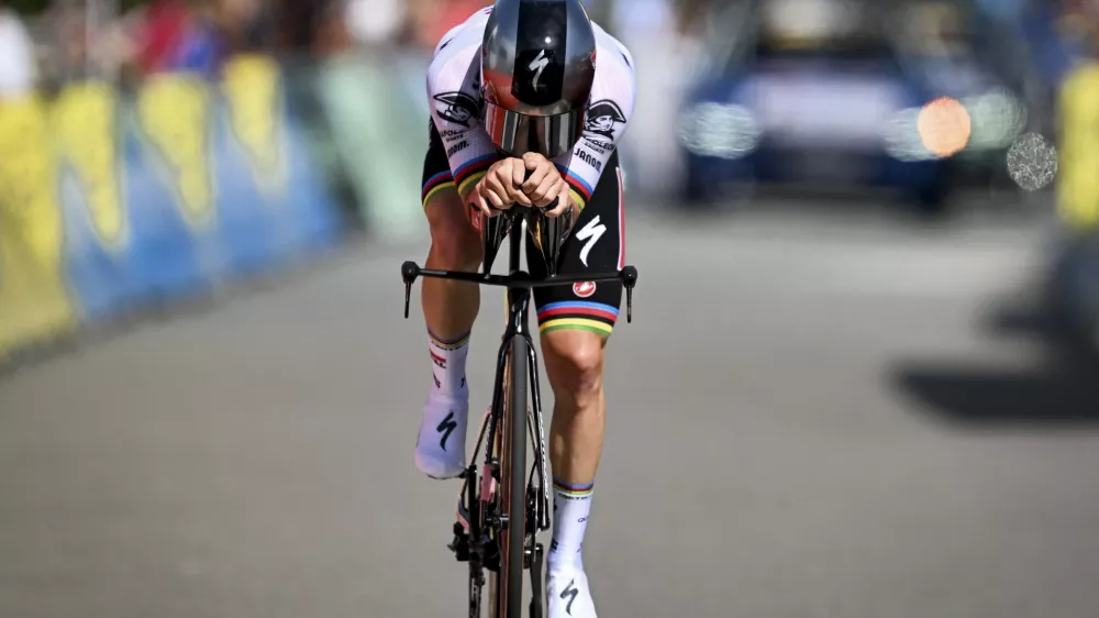 05/06/2024 - Critérium du Dauphiné 2024 - Etape 4 - Saint-Germain-Laval / Neulise (34,4 km CLM) - EVENEPOEL Remco (SOUDAL QUICK-STEP)