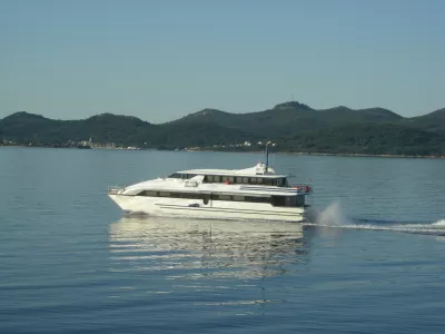 ﻿hrvaška, Jadransko morje, katamaran Zadar Silba