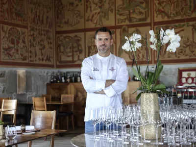 - 20.08.2024 - kuhar Igor Jagodic, restavracija Strelec //FOTO: Jaka Gasar