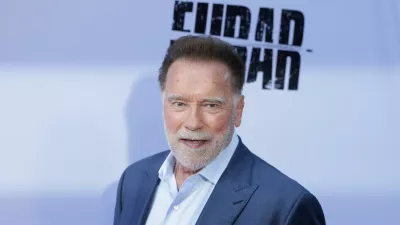 Cast member Arnold Schwarzenegger attends a premiere for season 2 of the television series FUBAR in Los Angeles, California, U.S., June 11, 2025. REUTERS/Mario Anzuoni