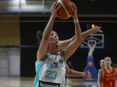 Jessica Shepard11.06.2025 - Košarka - Ženska košarkarska reprezentanca - pripravljalna tekma - slovenija črna goraFoto: Luka Cjuha