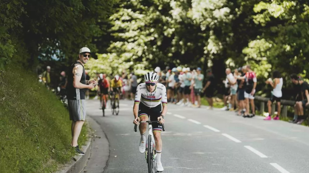 Tadej Pogačar na Dofineji