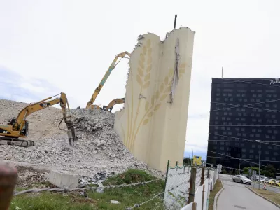 Silos Žito, BTC, rušenje silosa