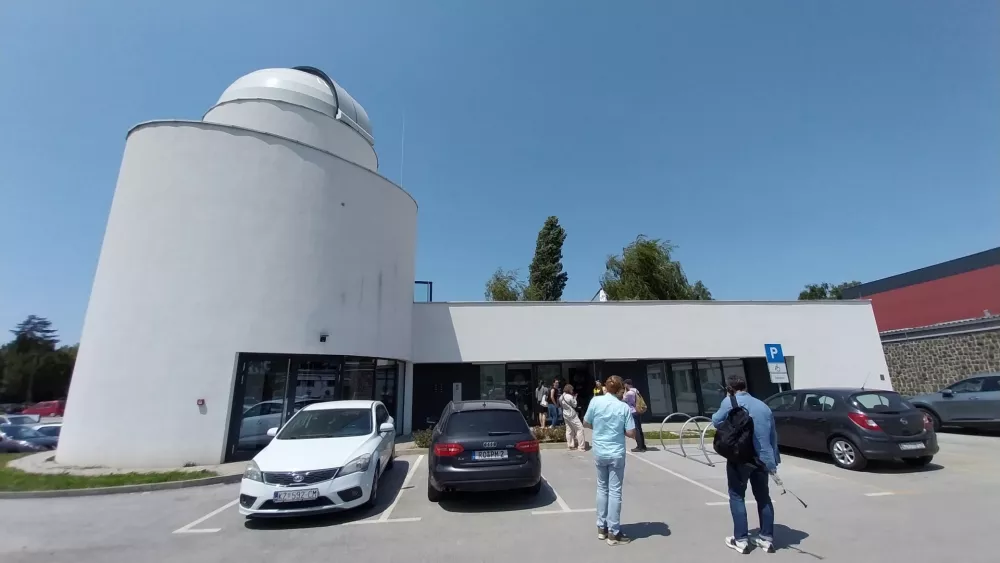 Kozmološki center v Križevcih so za javnost odprli pred dvema letoma. 