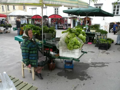 Trnovske solatarice Ljubljanska tržnica