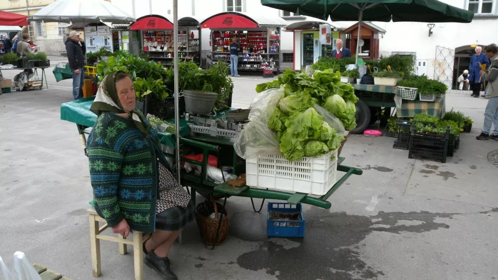 Trnovske solatarice Ljubljanska tržnica