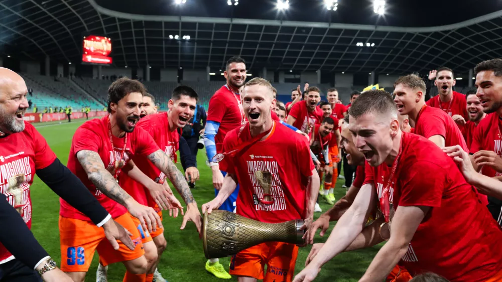 - Zmagovalci Celje. 14.05.2025. - Nogomet, finale pokala Union, NK Koper - NK Celje. Foto: Bojan Velikonja 