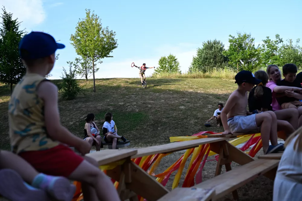 23.06.2025 28. mednarodni festival uličnega gledališča Ana Desetnica 2025, Novo BrdoFOTO: Nik Erik Neubauer