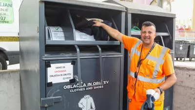 Tekstil ne sodi več v mešane odpadke