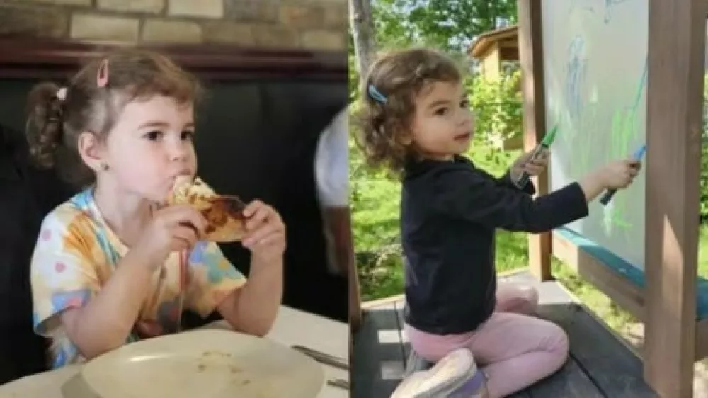 Po štirih dneh strahu in skrbi so triletno Kanadčanko Claire Bell našli v bližini avtoceste. Foto: Facebook/Zajem zaslona