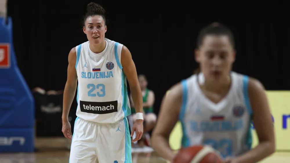 Jessica Shepard11.06.2025 - Košarka - Ženska košarkarska reprezentanca - pripravljalna tekma - slovenija črna goraFoto: Luka Cjuha