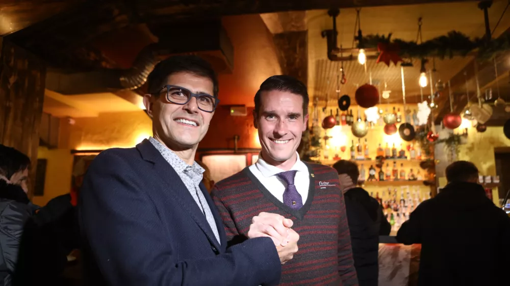 Matjaž Rakovec, aktualni župan Kranja in ponovni kandidat za župana Mestne občine Kranj - 20.11.2022 - Lokalne volitve 2022 v Kranju - redne volitve župana in članov občinskega sveta - //FOTO: Luka Cjuha