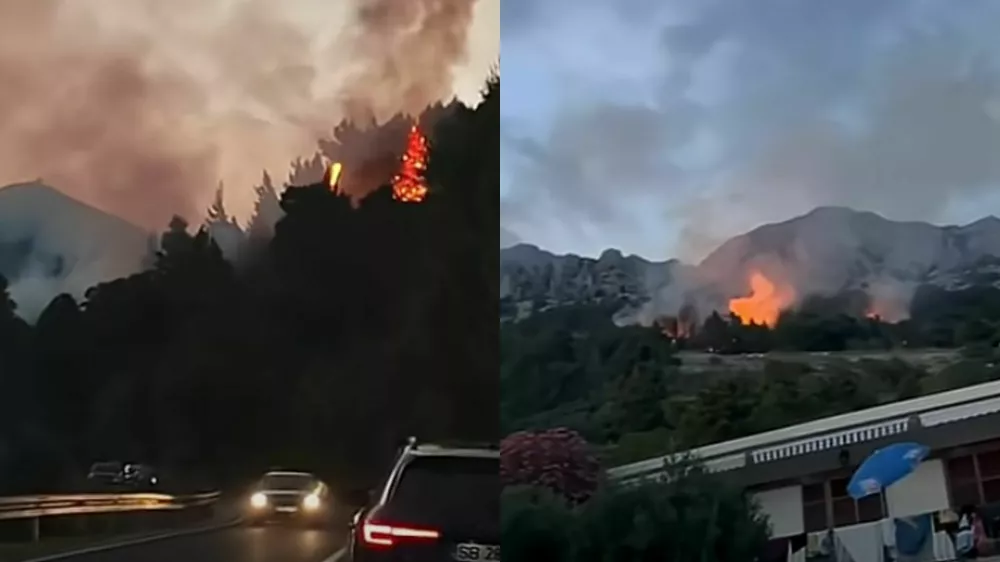 Požar Brela junij 2025