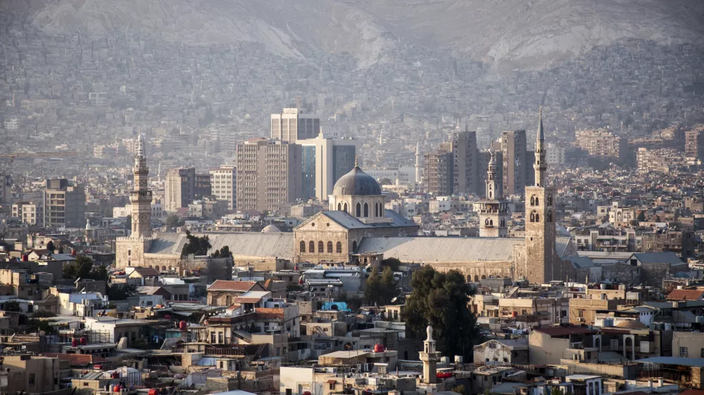 Damascus Syria Cityscape with Omayyad Mosque / Foto: Mohammad Ali Bazzi
