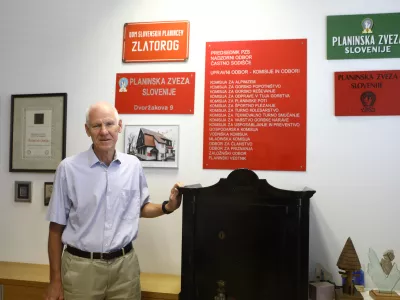 24.06.2025 - Dr. Jože Rovan predsednik Planinske zveze Slovenije, Planiska zveza SlovenijeFoto: Luka Cjuha / Foto: Luka Cjuha