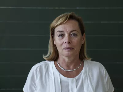 - 26.08.2024 - ravnateljica OŠ Danile Kumar Mojca Mihelič //FOTO: Jaka GasarOPOMBA: ZA OBJEKTIV - INTERVJU