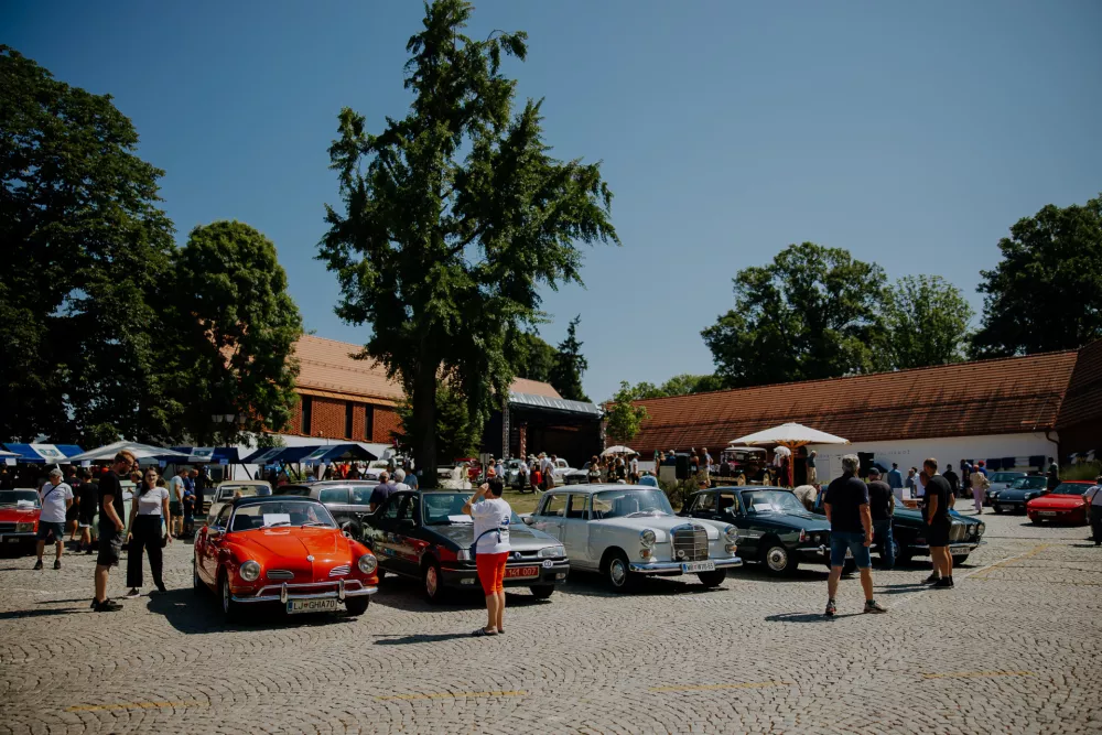 Dogodek ob izboru naj starodobnika Slovenije je v Ormož privabil lepo število obiskovalcev. / Foto: Anej Ferko