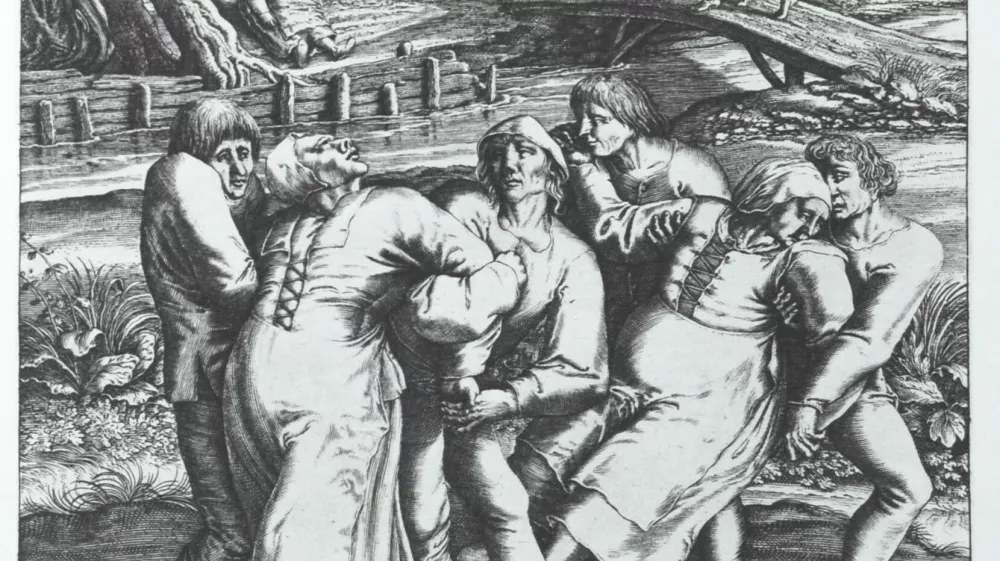 Umetniška upodobitev plesalcev / Foto: Wikipedia