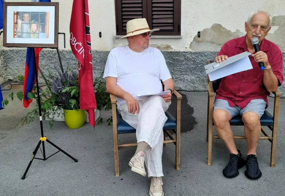 Gojc Lešnjak, Vlado Jurc / Foto: Alenka Žavbi