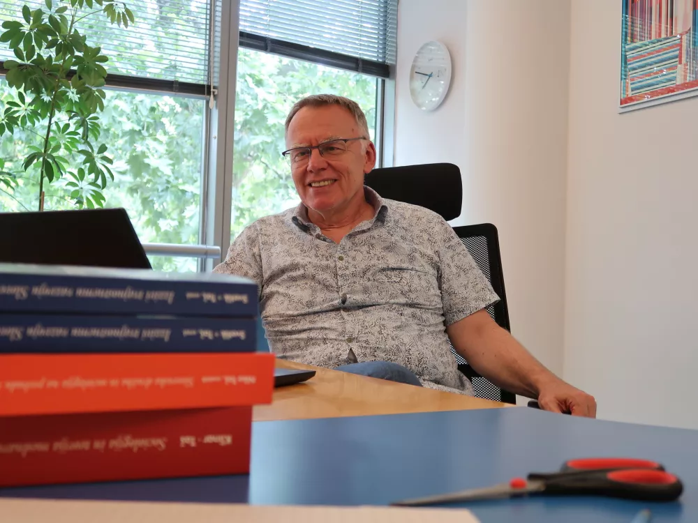 dr. Mitja Hafner Fink, sociolog in profesor. trenutno vodi raziskavo Slovensko javno mnenje / Foto: Nataša Bucik Ozebek