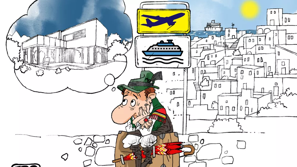 Karikatura / Foto: Jože Trobec