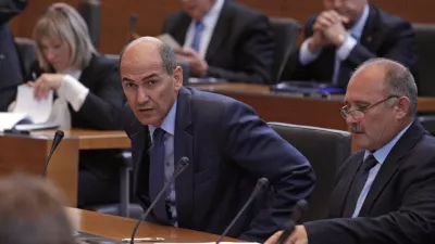 Janez Janša in Božo Predalič leta 2012 / Foto: Luka Cjuha